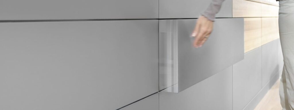 push to open kitchen cabinets