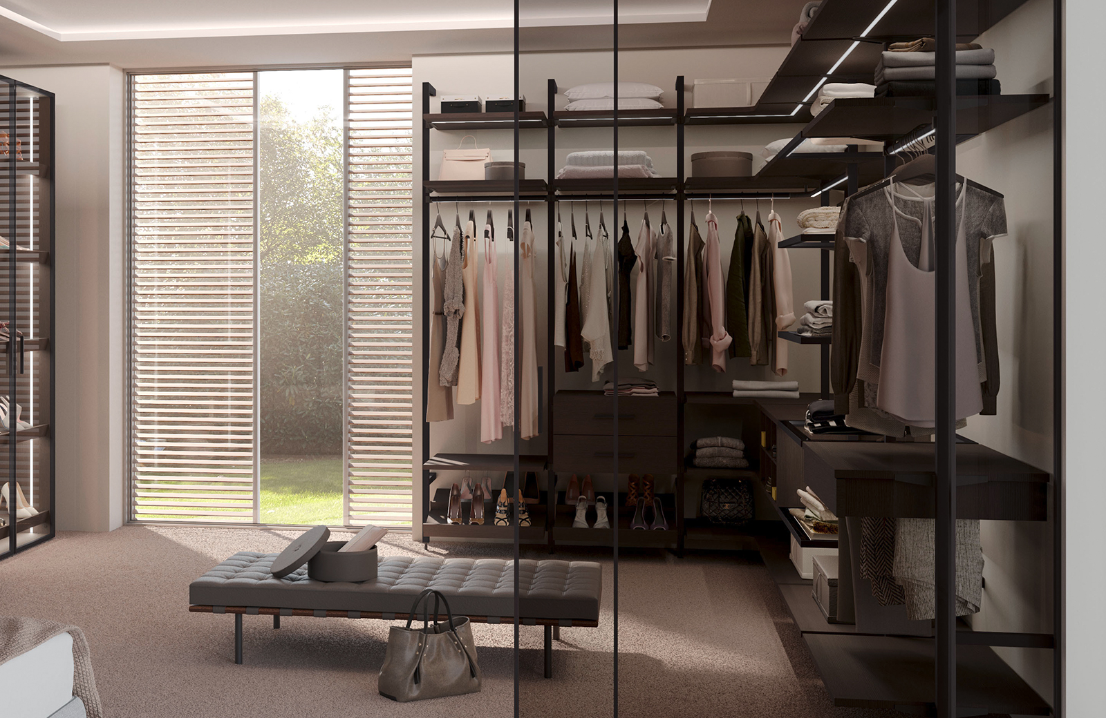 Top 10 Features & Benefits Of A Luxury Walk-in Closet