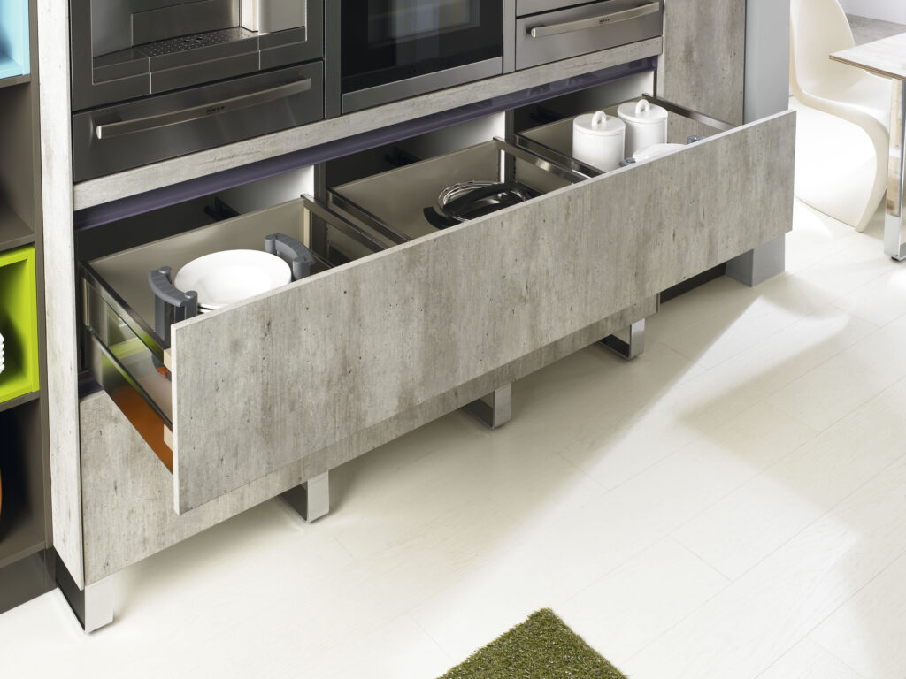 concrete cabinets