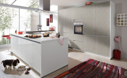 light grey modern grey kitchen cabinets