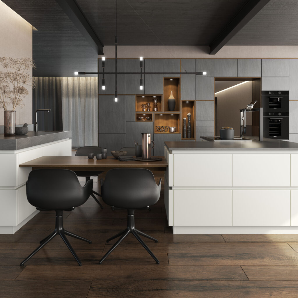 european white kitchen cabinets